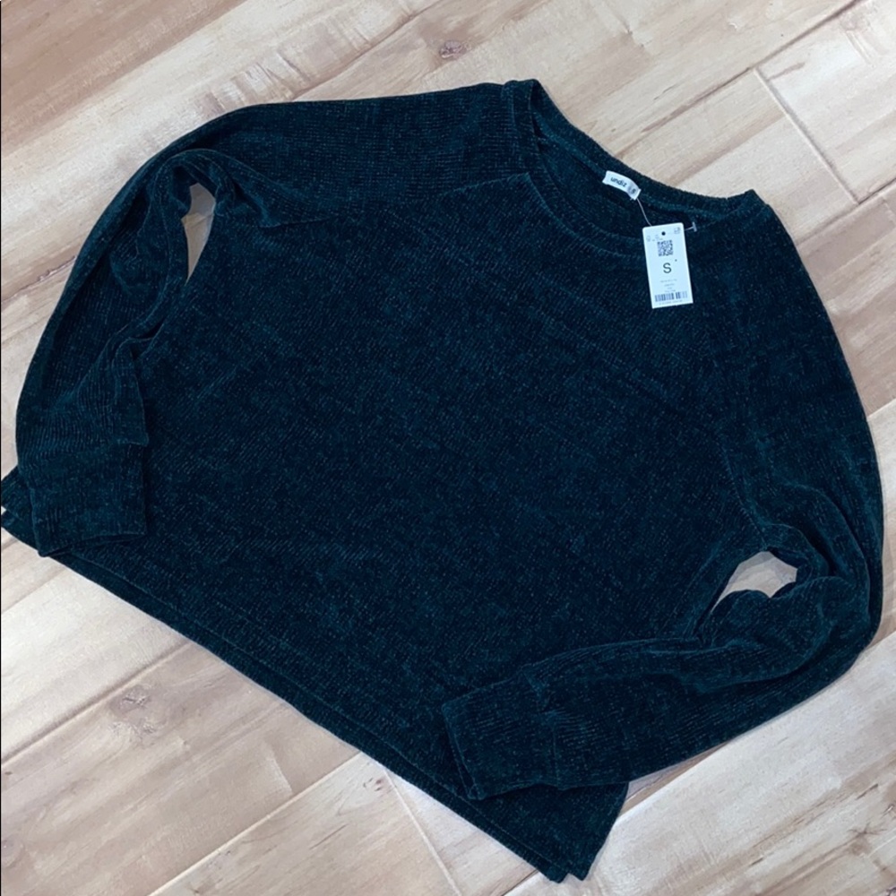 Green forest sweater, undiz, size S